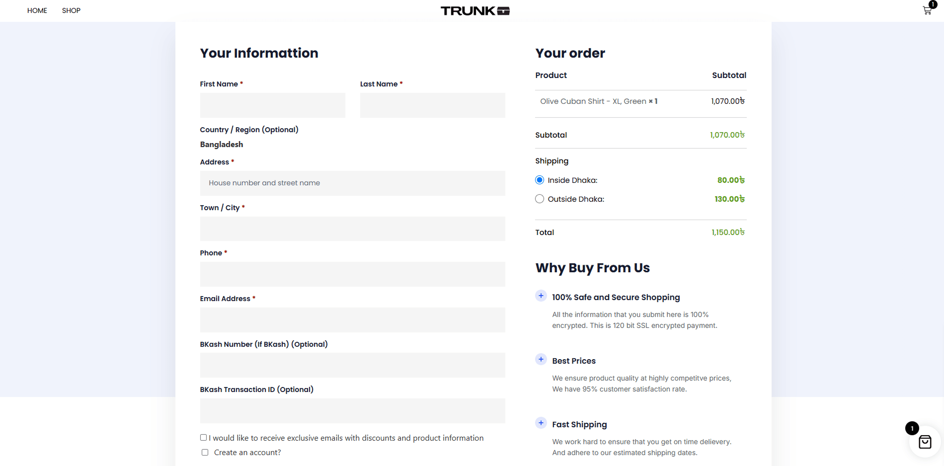 TrunkClo All Collections product grid